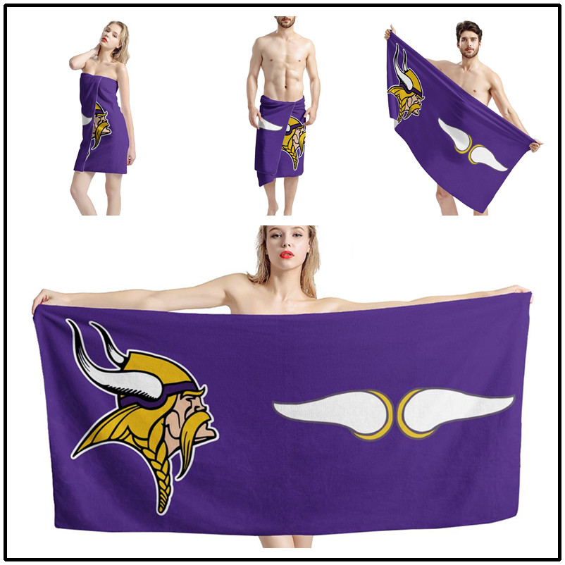 Minnesota Vikings Beach Towel 30" x 60"